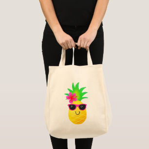 Tote Bag Ananas tropical d'été amusant