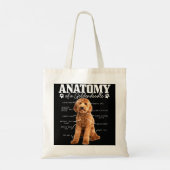 Tote Bag Anatomie D'Un Olivodle Drôle Drôle Mignonne Doodle (Dos)