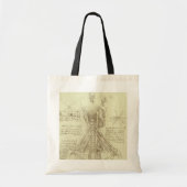 Tote Bag Anatomie humaine de la colonne vertébrale par Léon (Devant)