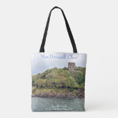 Tote Bag Ancien Château Gaelic Dunollie Maison De MacDougal (Dos)