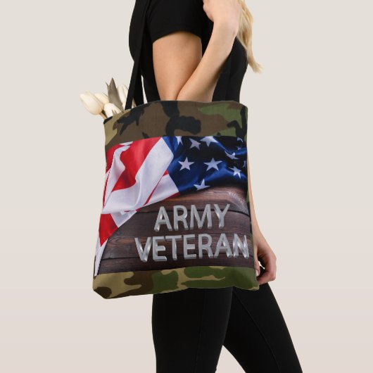 Tote Bag Ancien combattant de l'armée patriotique (De près)