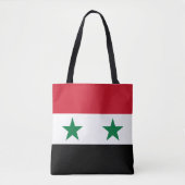 Tote Bag Ancien drapeau de Syrie (Devant)