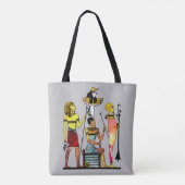 Tote Bag Ancien Égypte Pharaons Lavish Ormamentation (Dos)