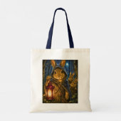 Tote Bag Ancien guide de la forêt, Lapin (Dos)