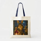 Tote Bag Ancien guide de la forêt, Lapin (Devant)