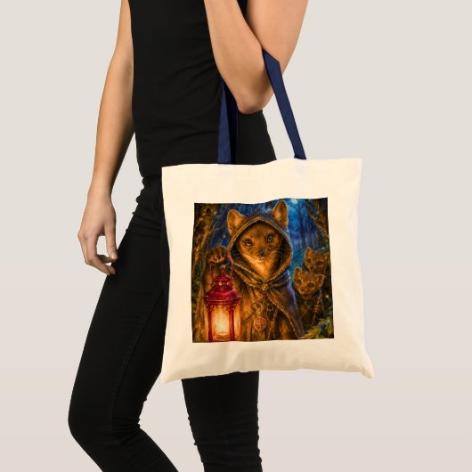 Tote Bag Ancien guide de la forêt, Pinemarten (Devant (produit))