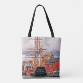 Tote Bag Ancienne Nouvelle-Angleterre (Dos)