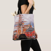 Tote Bag Ancienne Nouvelle-Angleterre (De près)