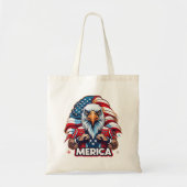Tote Bag Anciens Combattants Drapeau américain Merica Aigle (Devant)