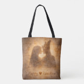 Tote Bag Ancient Egyptian Valentine Shadow Romantic art (Dos)