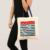 Tote Bag Ancre de plage (Devant (produit))