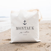 Tote Bag Ancre nautique Destination Mariage Bienvenue
