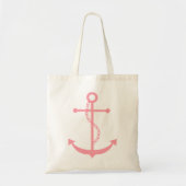Tote Bag Ancre rose (Devant)
