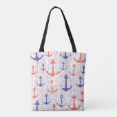 Tote Bag Ancrées Americana Côtière (Dos)