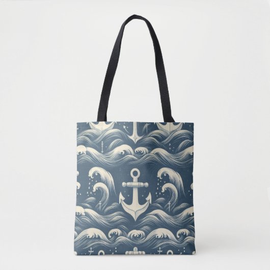 Tote Bag Ancres jetées profondes (Devant)