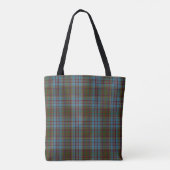 Tote Bag Anderson Clan Tartan Plaid Motif Scottish (Dos)