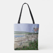 Tote Bag Andrea Brand #1 Beach Day Popham Beach Maine (Dos)