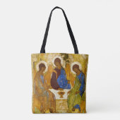 Tote Bag Andrei Rublev, "Sainte Trinité" (Dos)