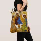 Tote Bag Andrei Rublev, "Sainte Trinité" (De près)