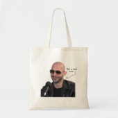 Tote Bag Andrew Tate n'est pas un vrai homme (Devant)