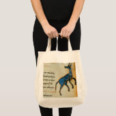 Tote Bag Âne bleu (Devant (produit))