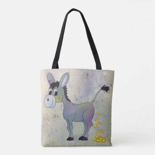 Tote Bag âne d'or (Dos)