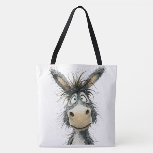 Tote Bag Âne excentrique (Devant)