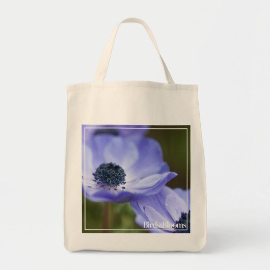 Tote Bag Anémone bleue (Devant)