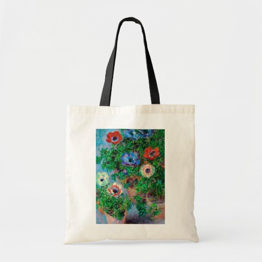 Tote Bag Anémone, Monet (Devant)