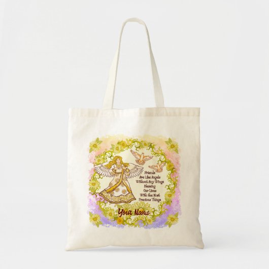 Tote Bag Ange ami (Devant)
