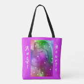 Tote Bag Ange avec les coeurs (Dos)