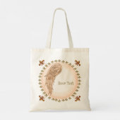 Tote Bag ange chrétien à une aile (Dos)