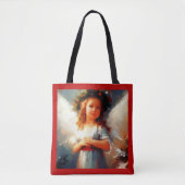 Tote Bag Ange de Noël 1 (Devant)