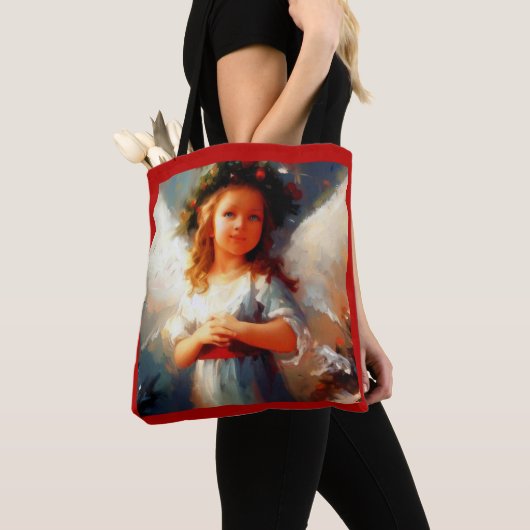 Tote Bag Ange de Noël 1 (De près)