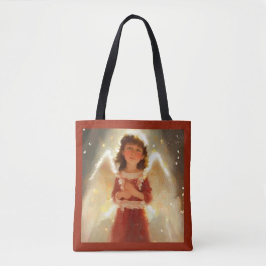 Tote Bag Ange de Noël 4 (Devant)