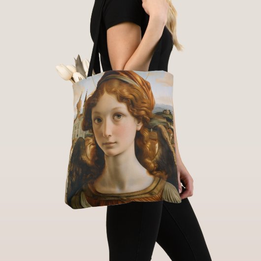 Tote Bag Ange Renaissance (De près)