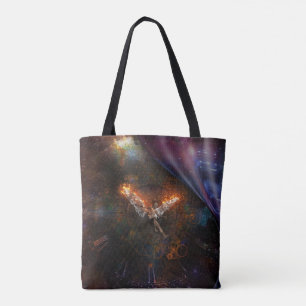 Tote Bag Angel avec ailes brûlantes