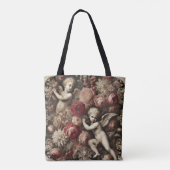 Tote Bag Angels de discorde - gothique baroque (Dos)