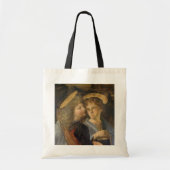 Tote Bag Anges du Baptême du Christ de Léonard de Vinci (Devant)