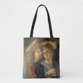 Tote Bag Anges du Baptême du Christ de Léonard de Vinci (Devant)