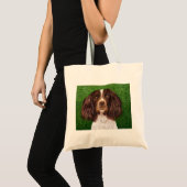 Tote Bag Anglais Springer Spaniel Chien Art - Major (Devant (produit))