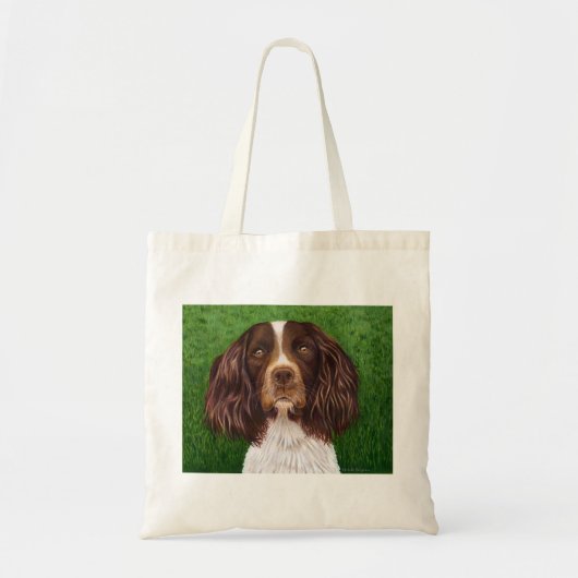 Tote Bag Anglais Springer Spaniel Chien Art - Major (Devant)