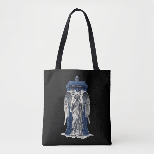 Tote Bag Angle de plaie avec boîte de police bleue 1 (Devant)