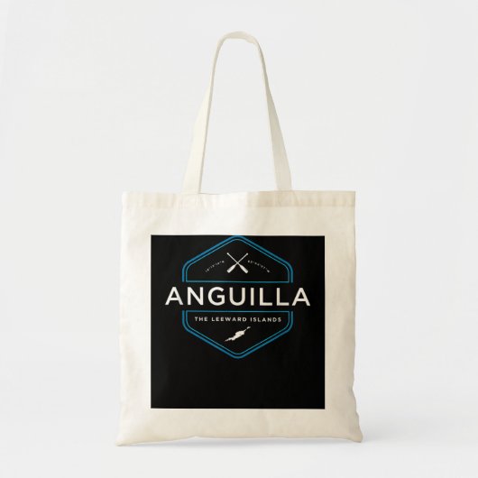Tote Bag Anguilla Beach Graphic (Devant)