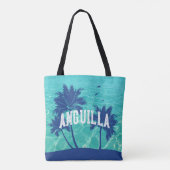 Tote Bag Anguilla Palmier des Caraïbes (Dos)