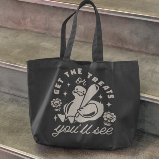 Tote Bag Animal d'oie avec chèvre