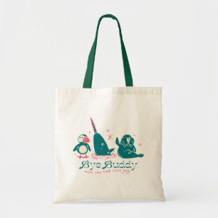 Tote Bag Animal Friends - Bye Buddy Hope You Find Your Papa