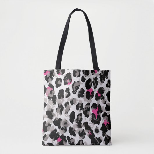 Tote Bag Animal, leopard texture backgroundabstract,africa, (Devant)