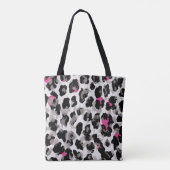 Tote Bag Animal, leopard texture backgroundabstract,africa, (Dos)