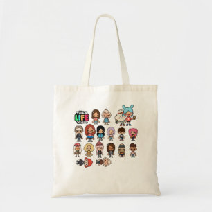 Tote Bag Animal Manga Toca Boca Anime Cadeau Pour Noël